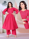 Anshima Vol 1 By Sankheswer Vertican Kurti With Bottom Wholesalers In Surat
